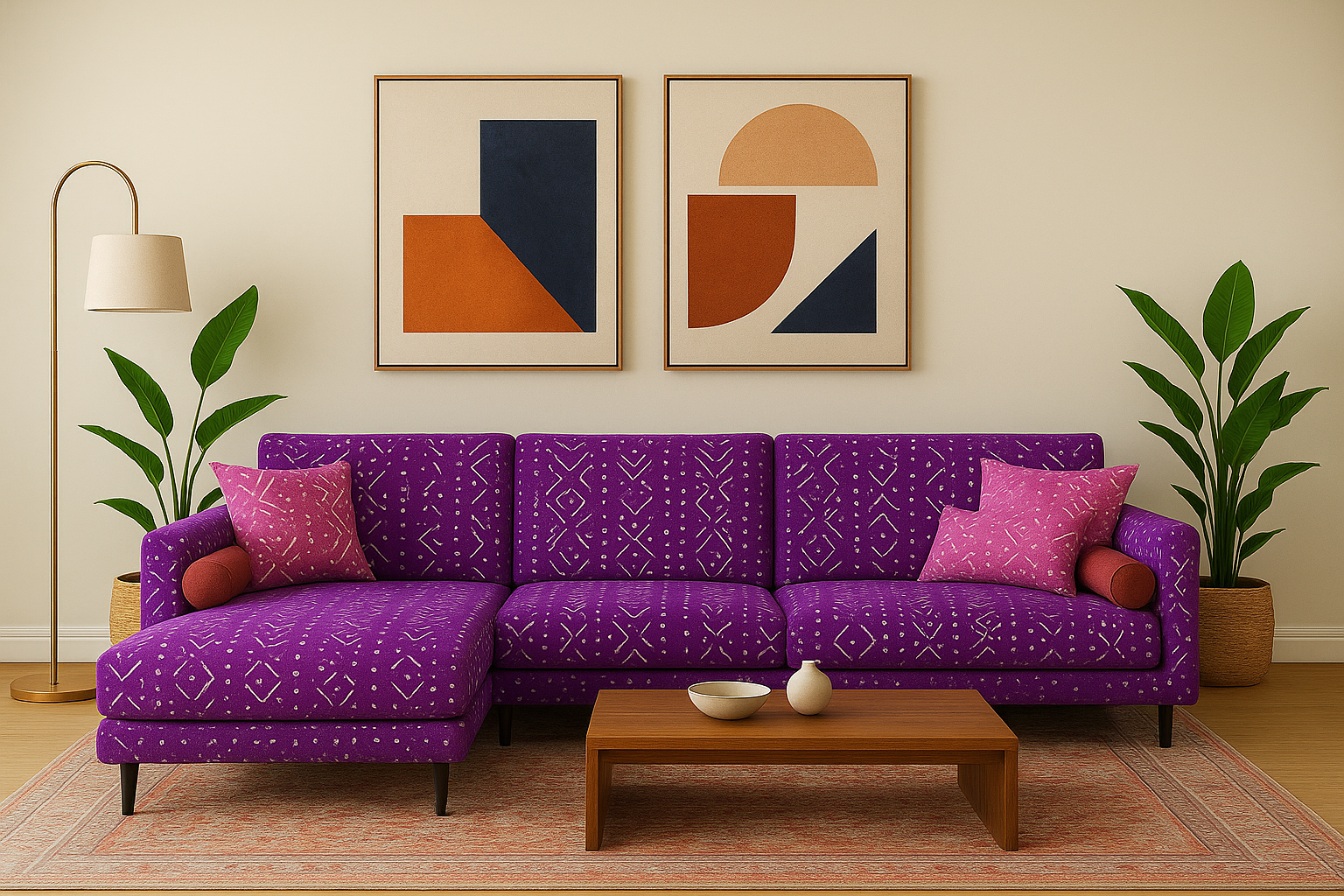 Sahara Sunburst Sofa