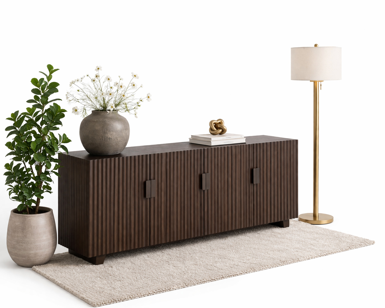 Mali Groove Sideboard