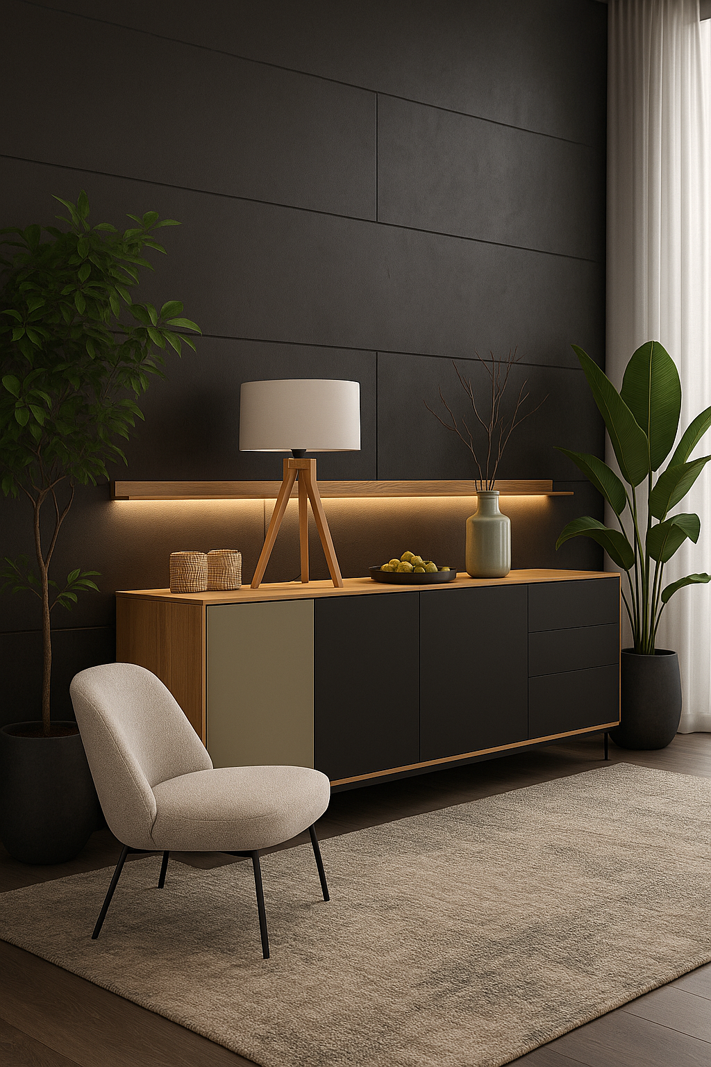 The Eclipse Noir Sideboard