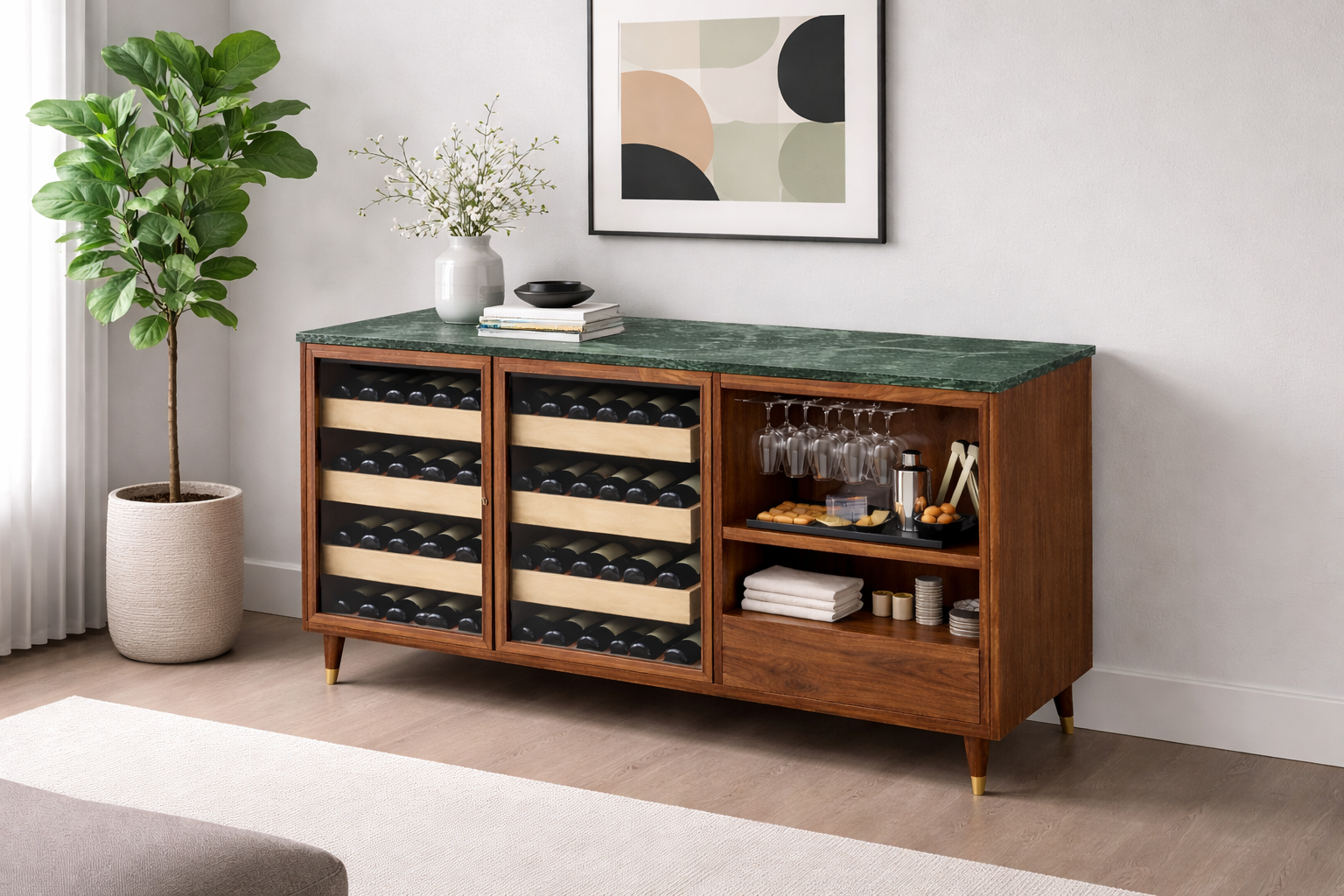 The Barrelwood Wine Cabinet