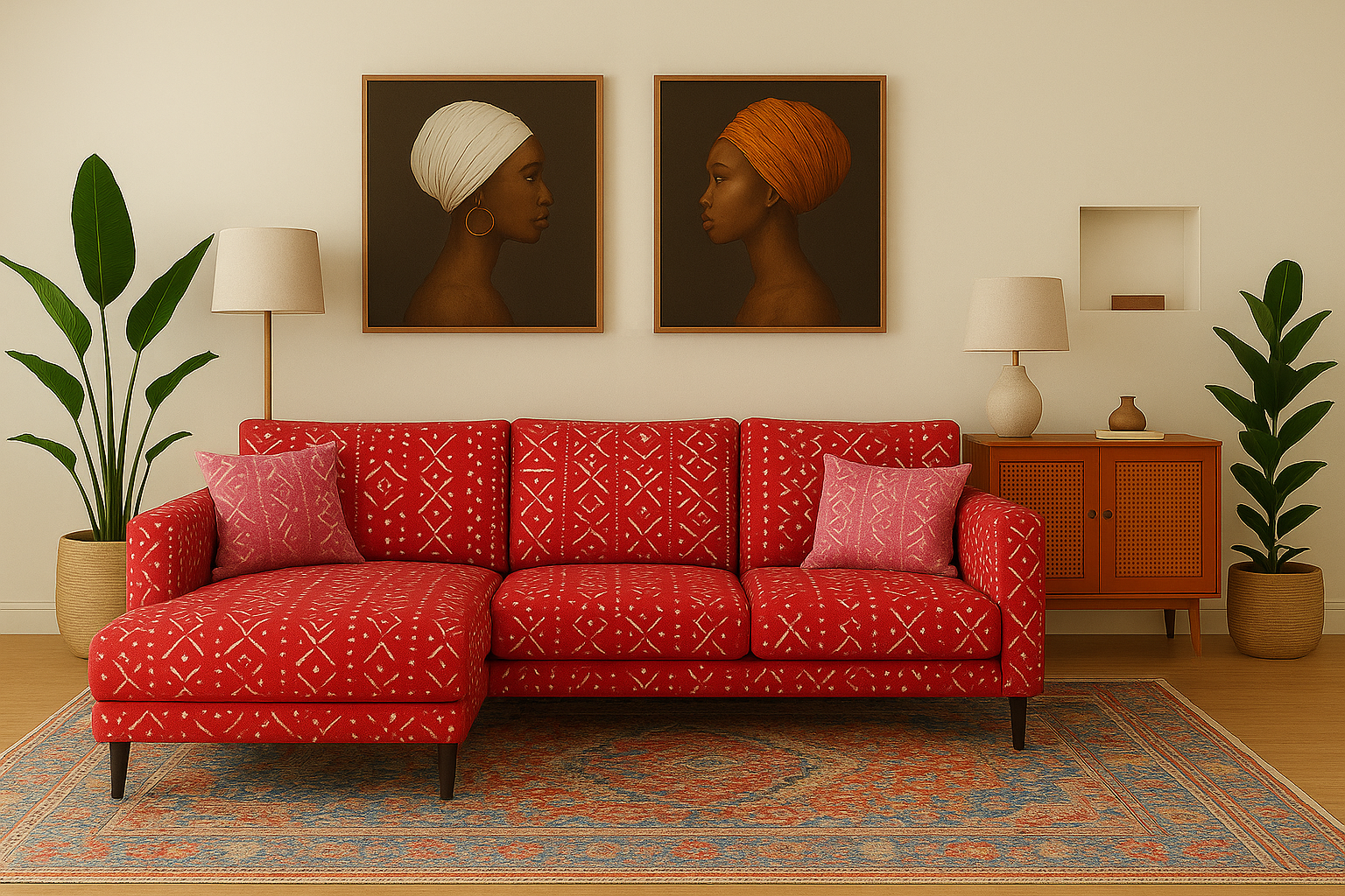 Sahara Sunburst Sofa