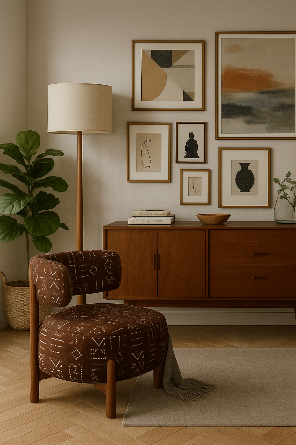 Naya Mudcloth Chair