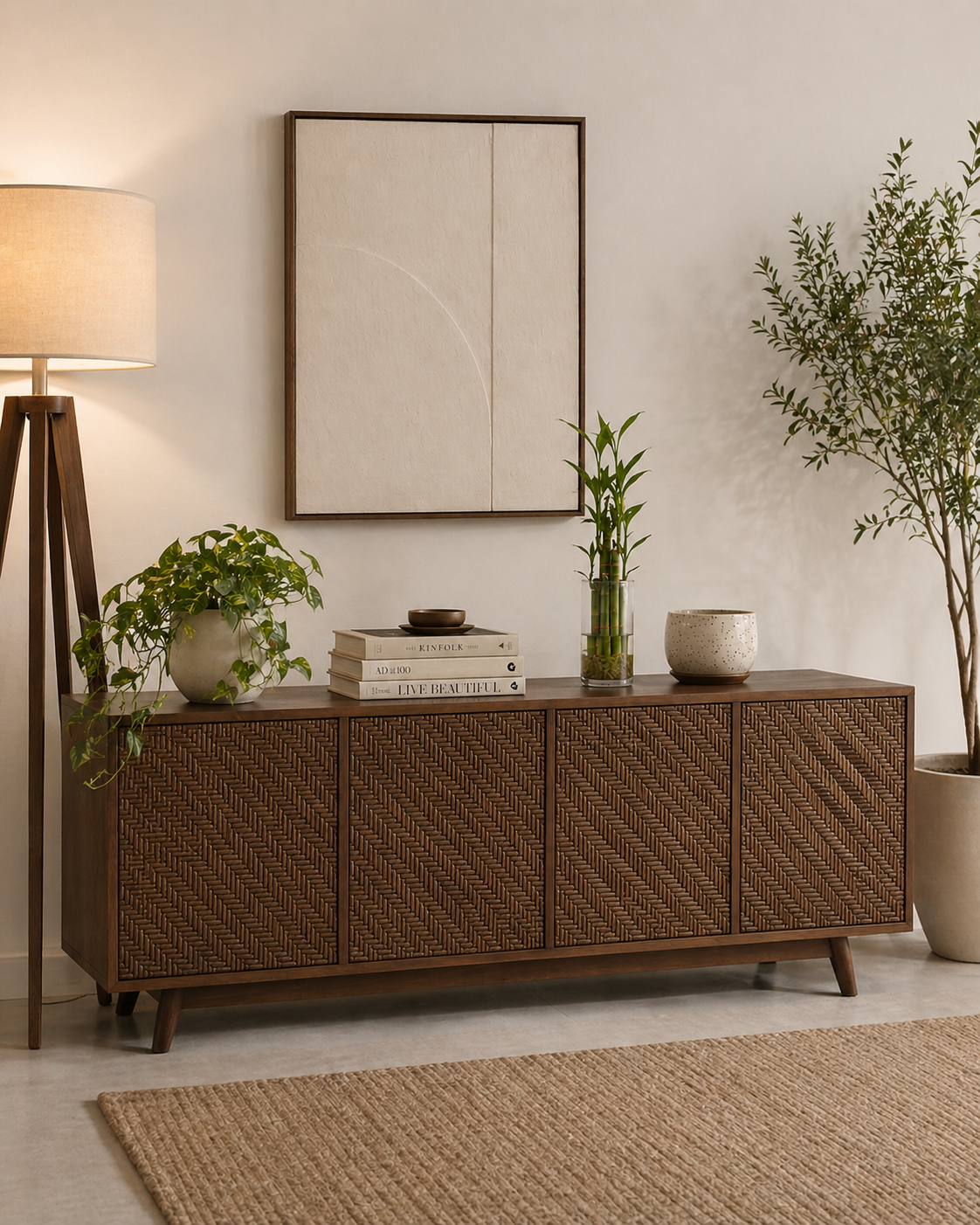 The Chevron Arc Sideboard