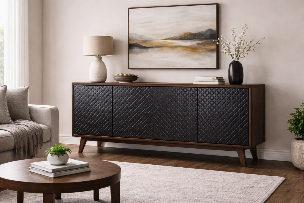 The Catwia Grid Sideboard
