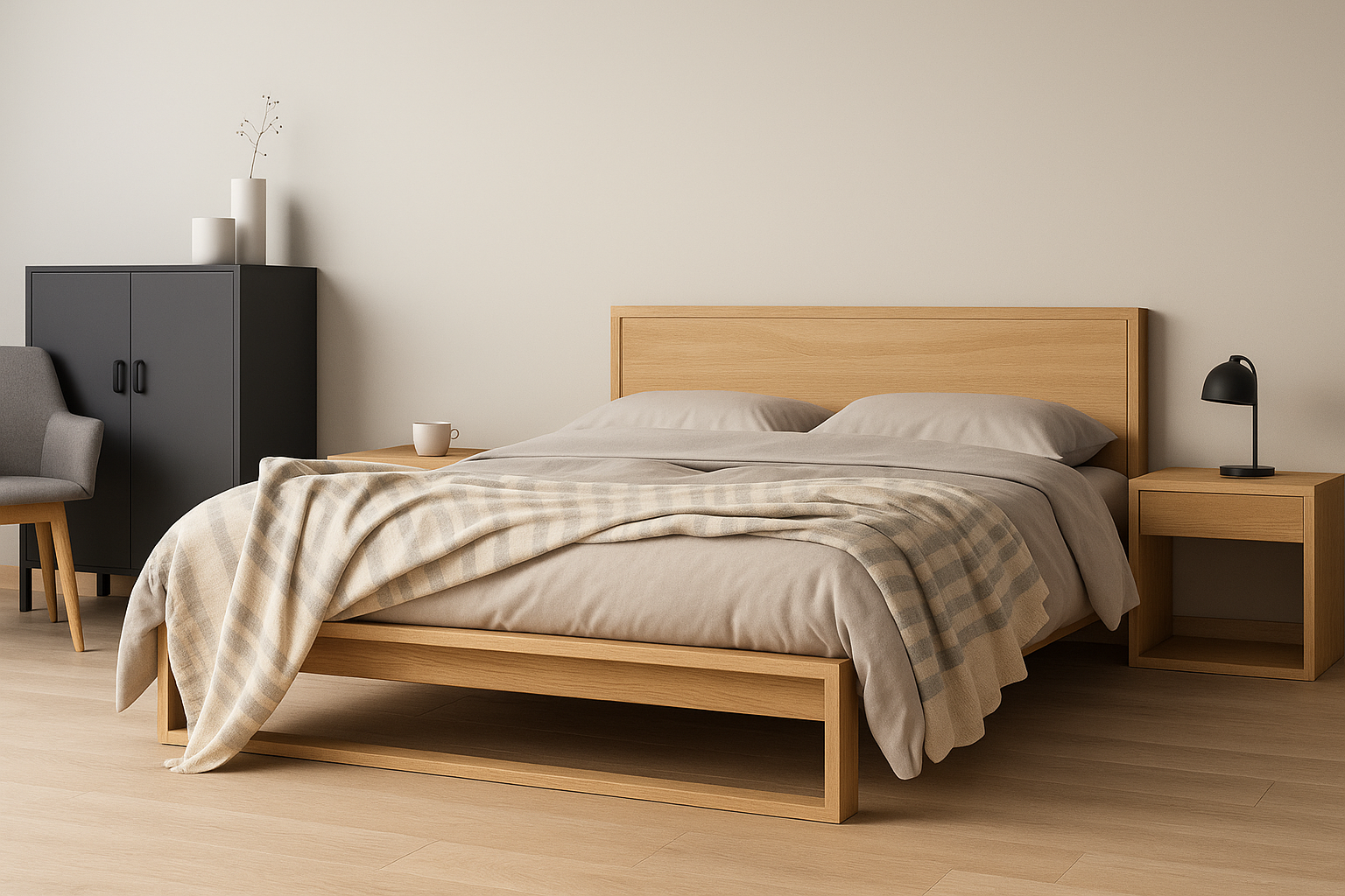 The Heritage Solid Wood Bed