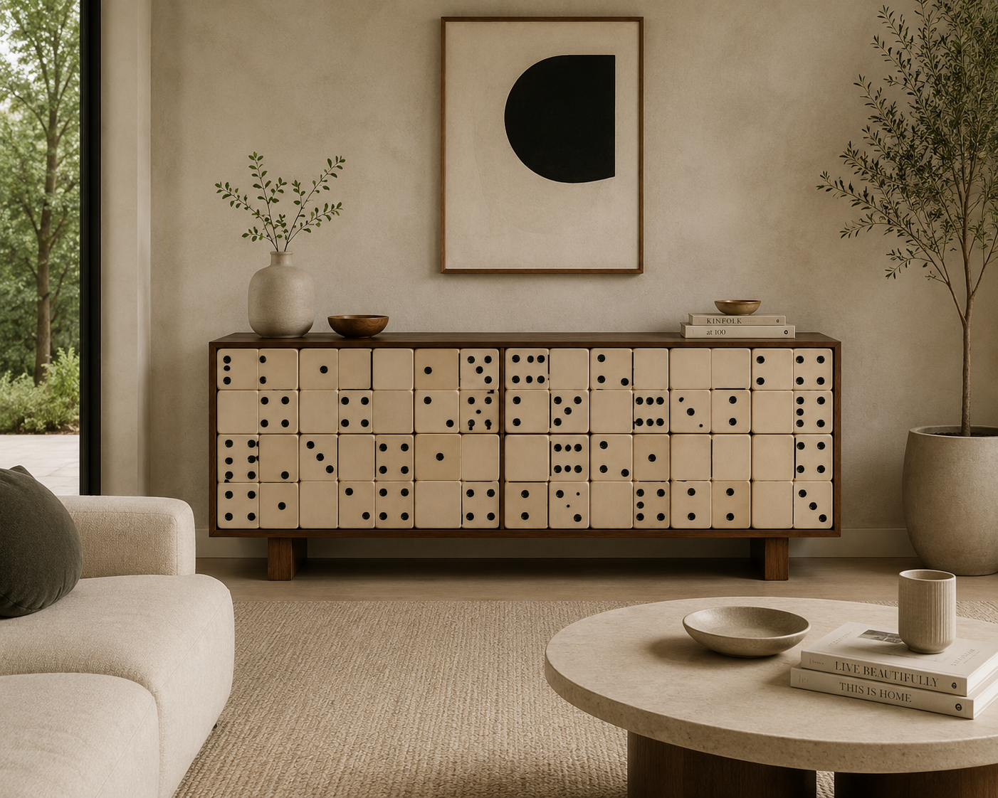 The Domino Ledger Sideboard