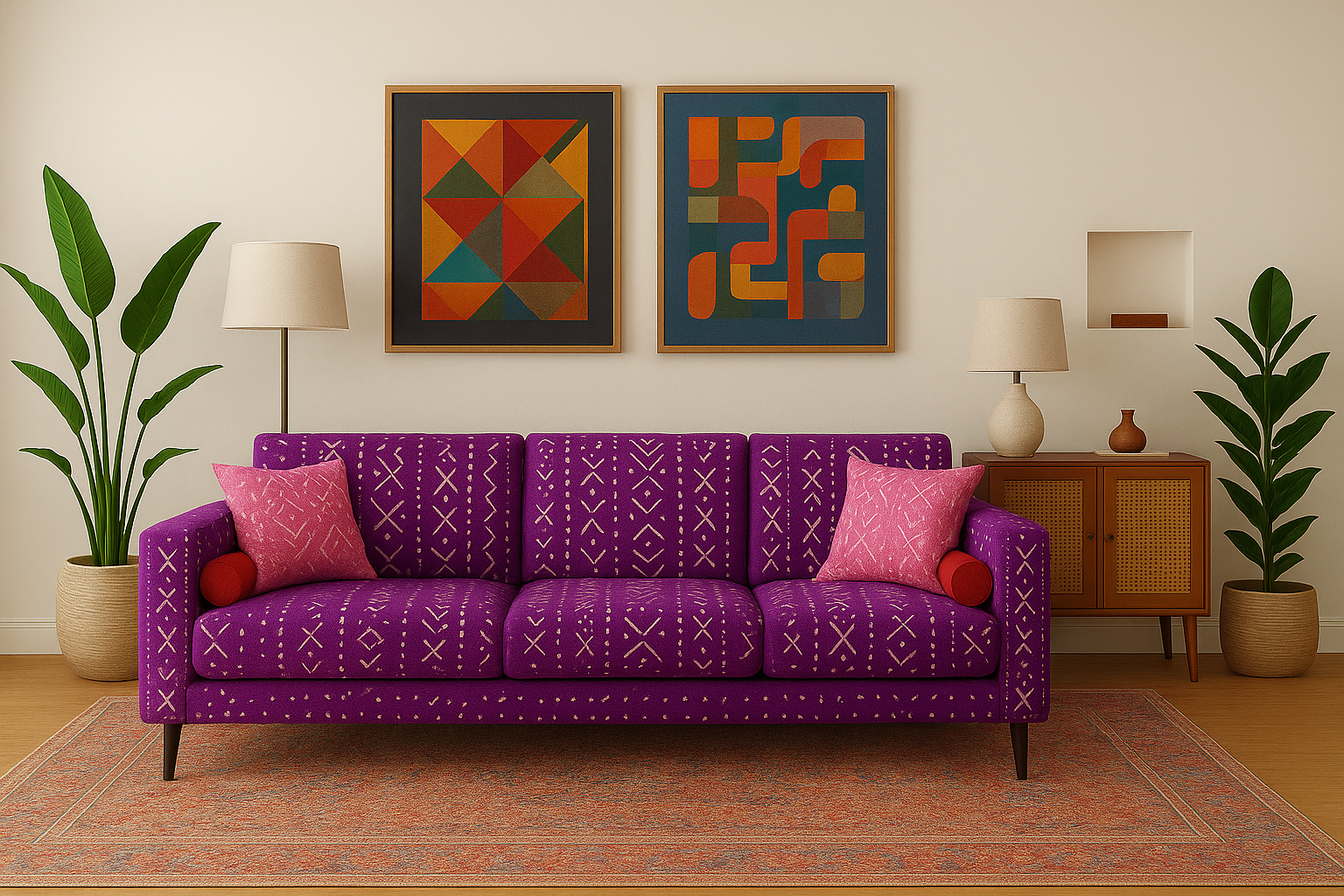 Sahara Sunburst Sofa