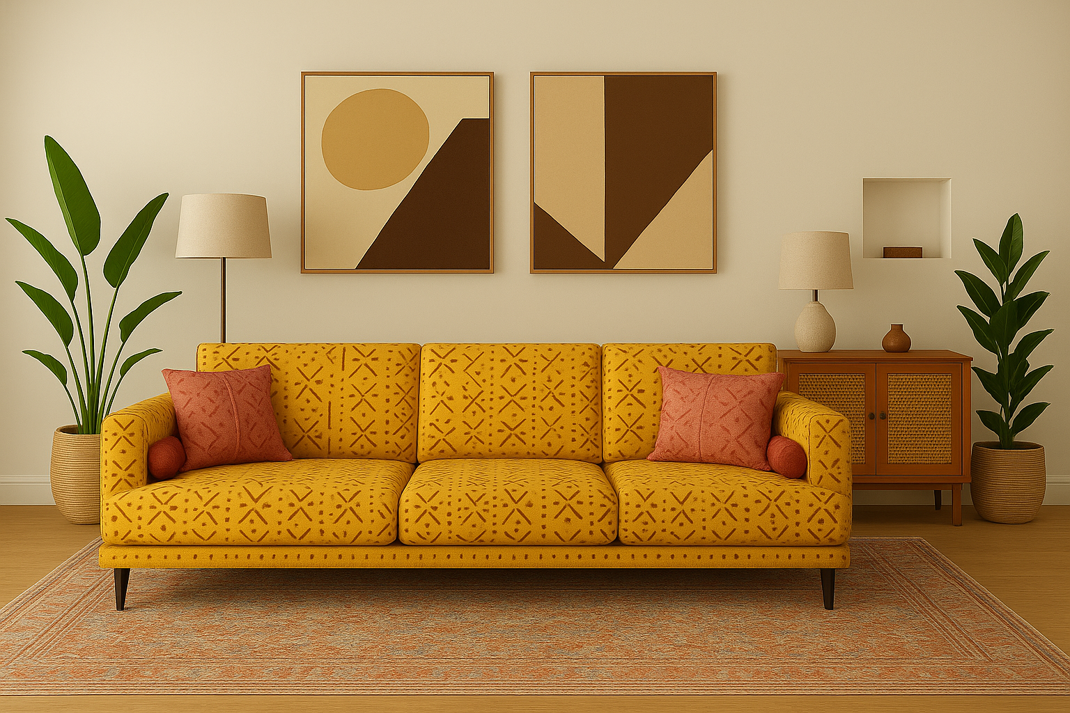 Sahara Sunburst Sofa