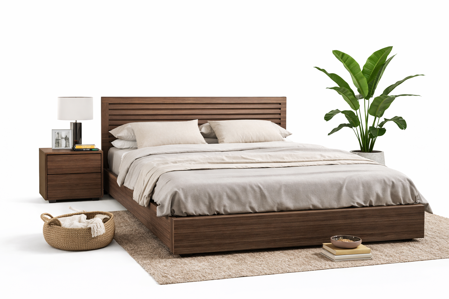 The horizon slat bed