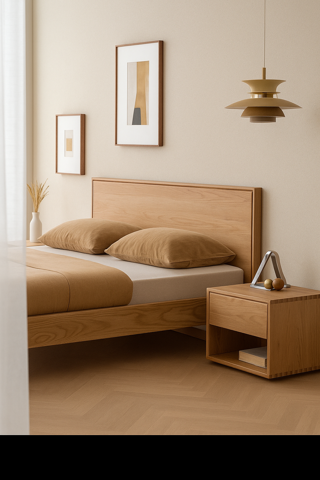 The Heritage Solid Wood Bed