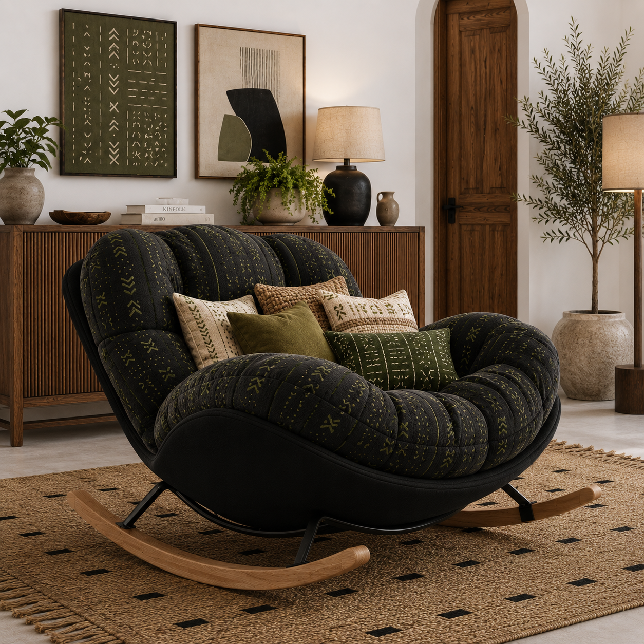 The Obsidian Grove Rocker