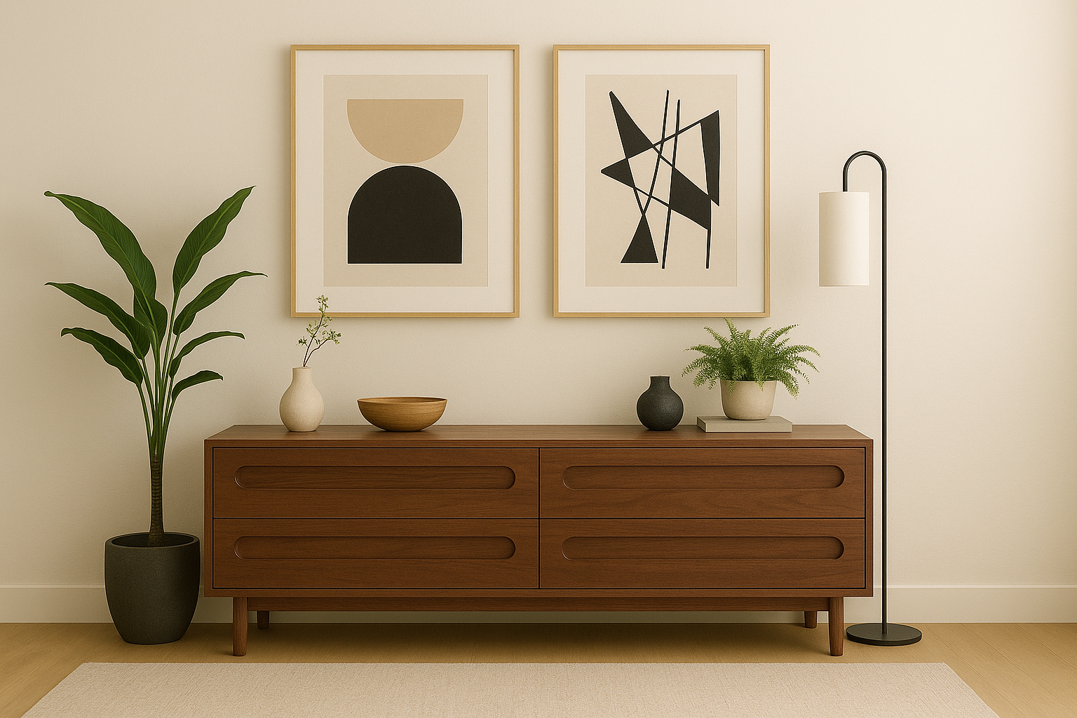 The Horizon Groove Sideboard