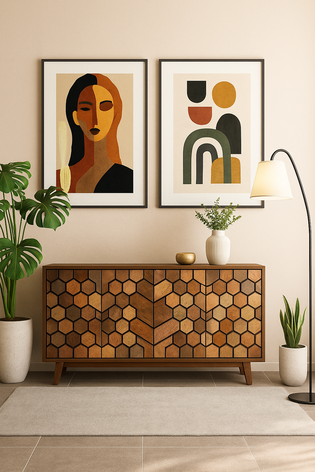 The Honeycomb Heirloom Sideboard