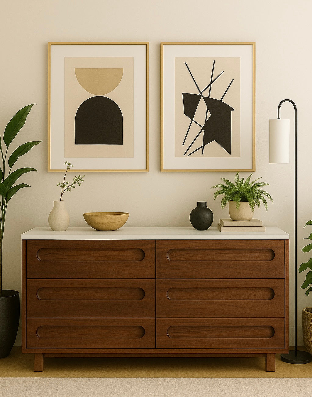 The Horizon Groove Sideboard