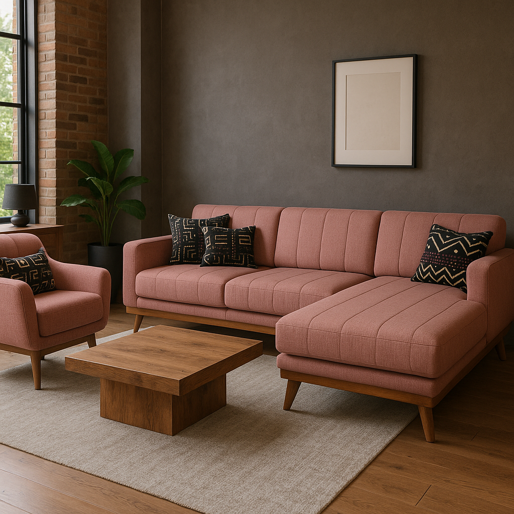The Nomad Noir Chaise Set