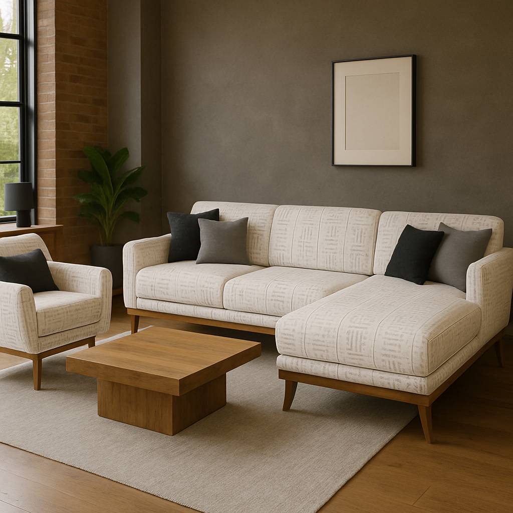 The Nomad Noir Chaise Set