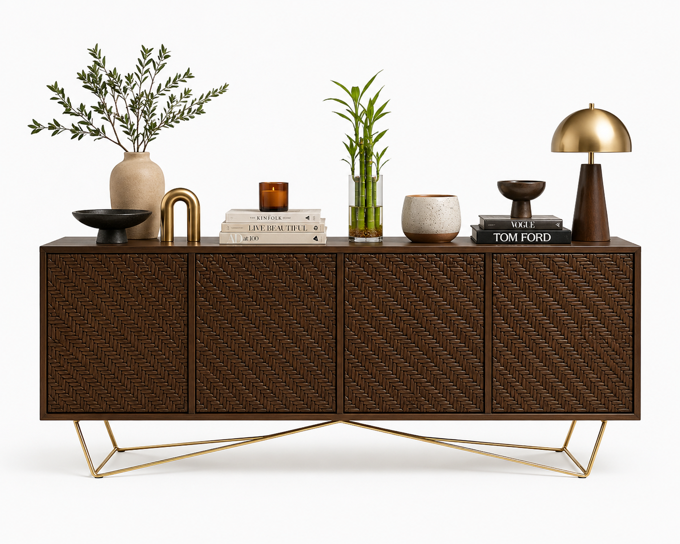 The Chevron Arc Sideboard
