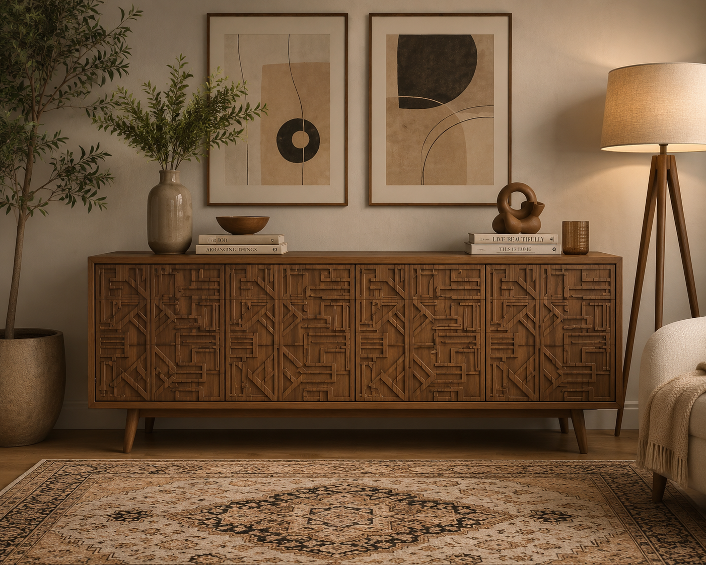 The Kente Matrix Sideboard