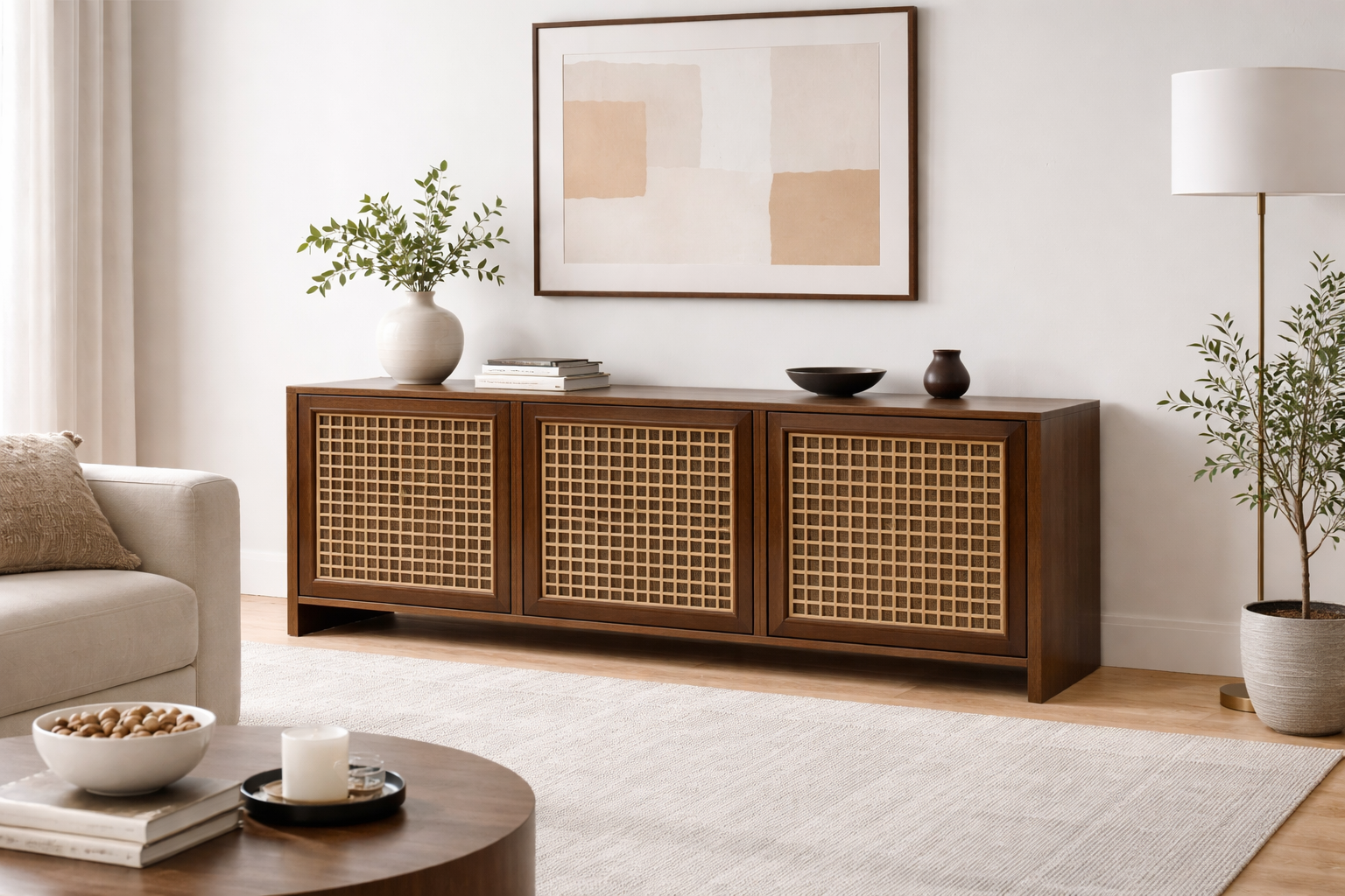 Sora Weave Sideboard