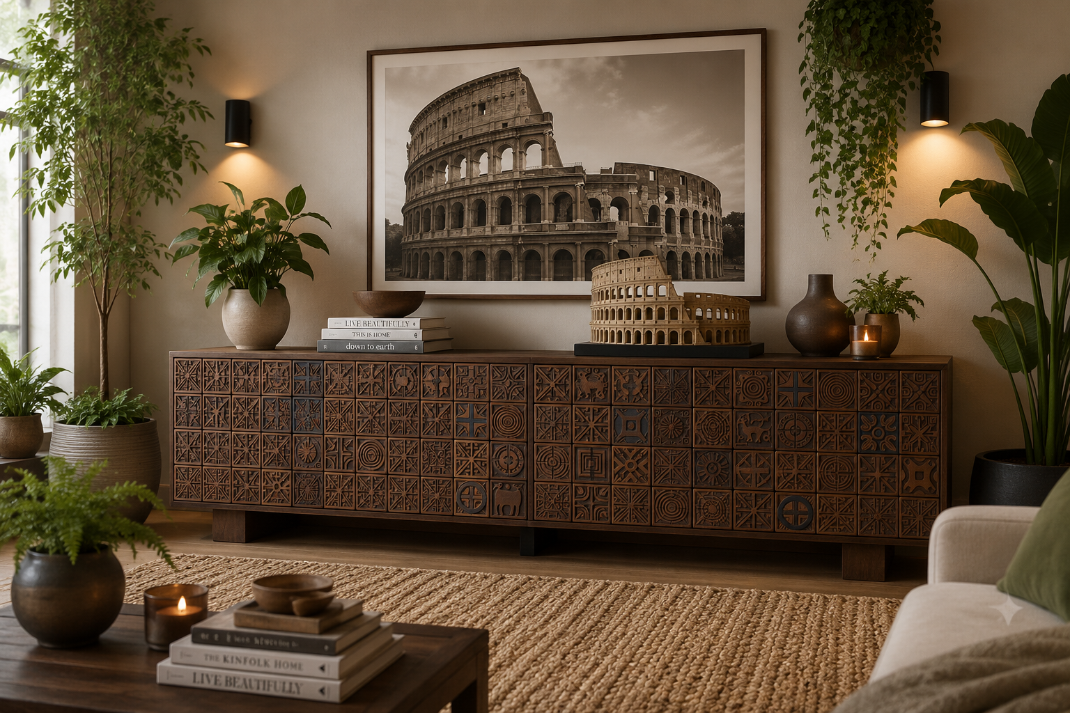 The Imperium Mosaic Sideboard