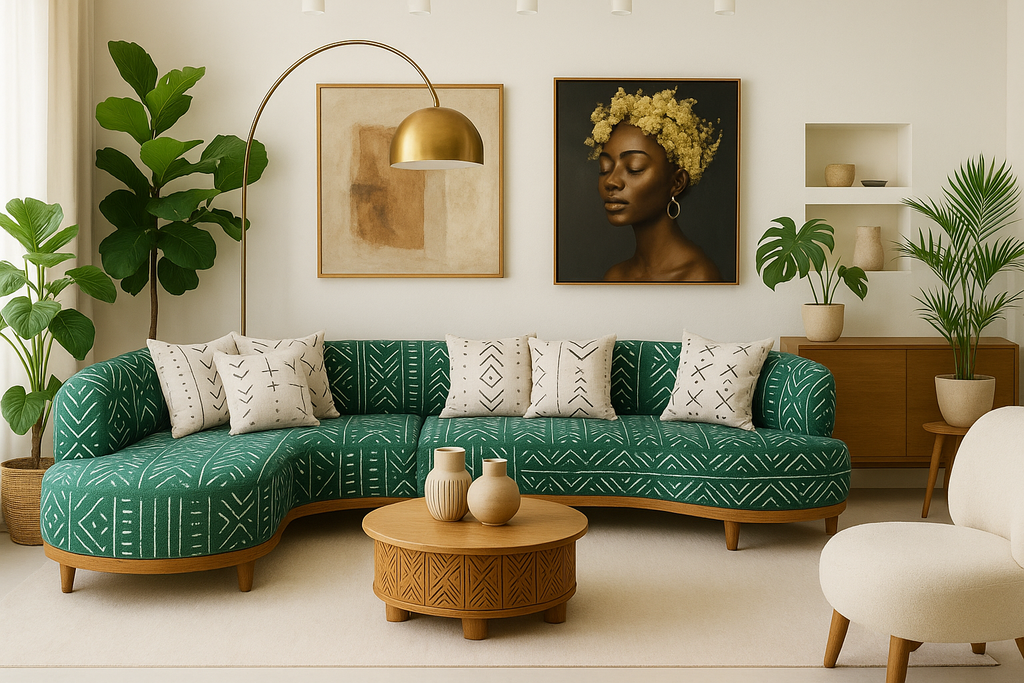 Modern Bouclé Swivel Accent