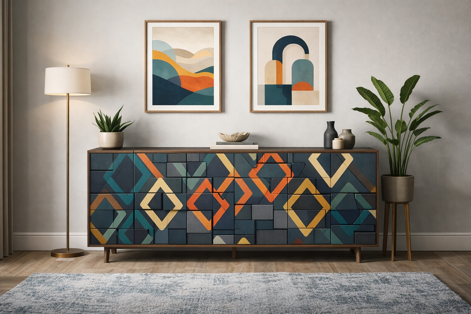 The NOKO Mosaic Sideboard