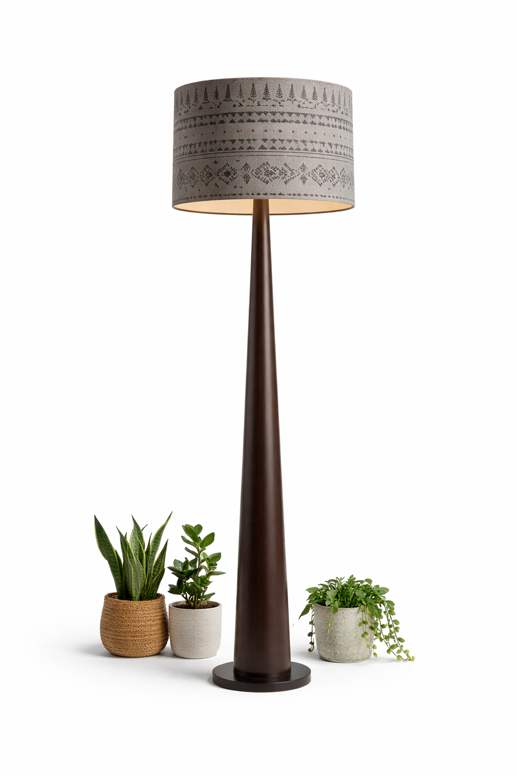 Akan Noire Floor Lamp