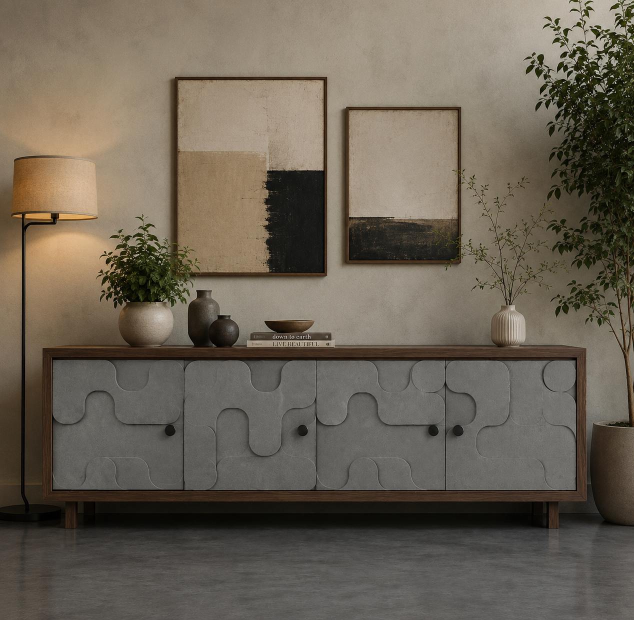 The Kairo Relief Sideboard