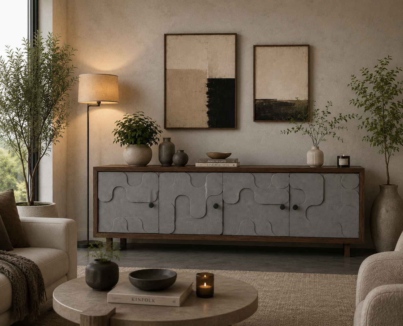 The Kairo Relief Sideboard