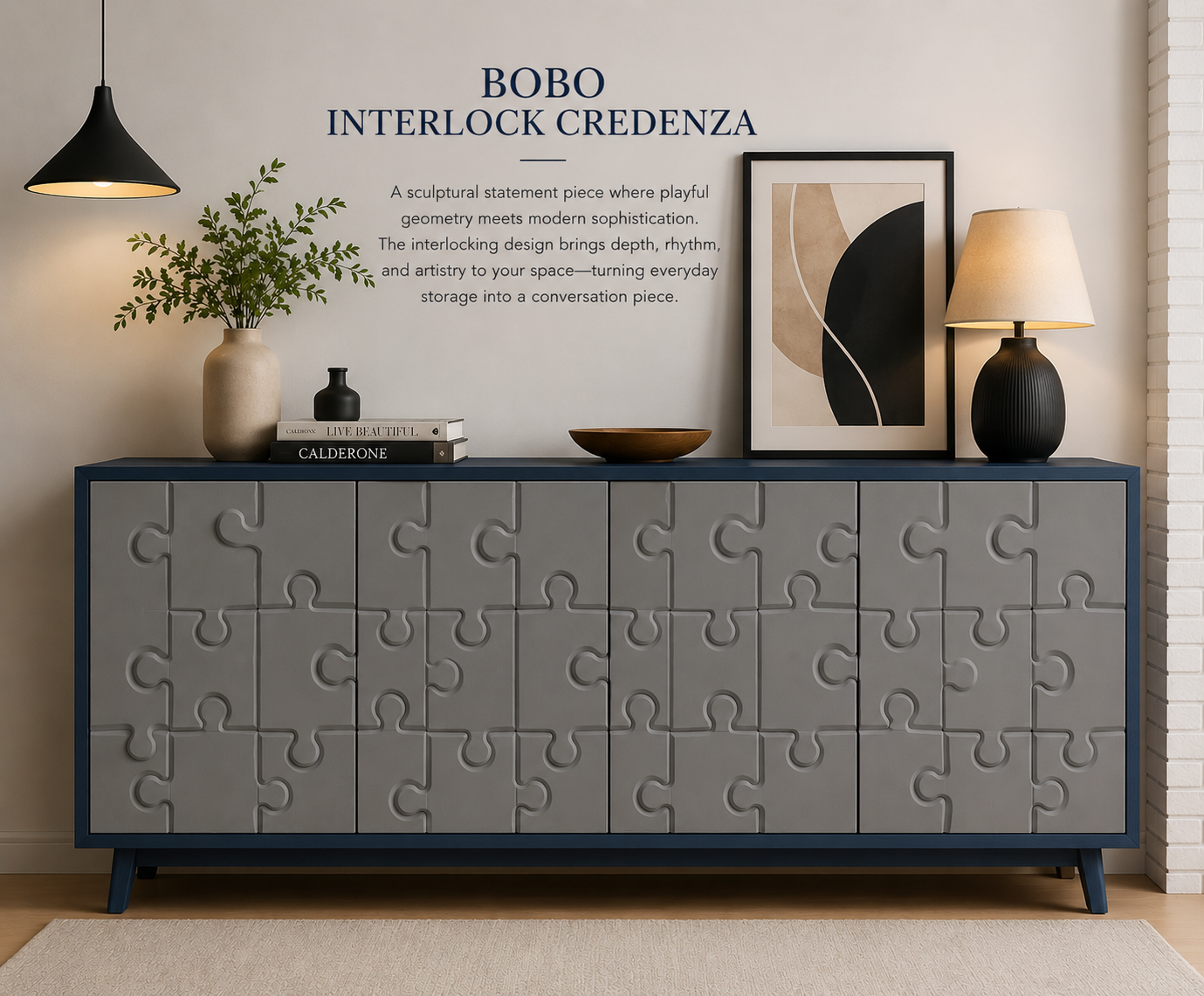 The  Bobo Interlock Credenza