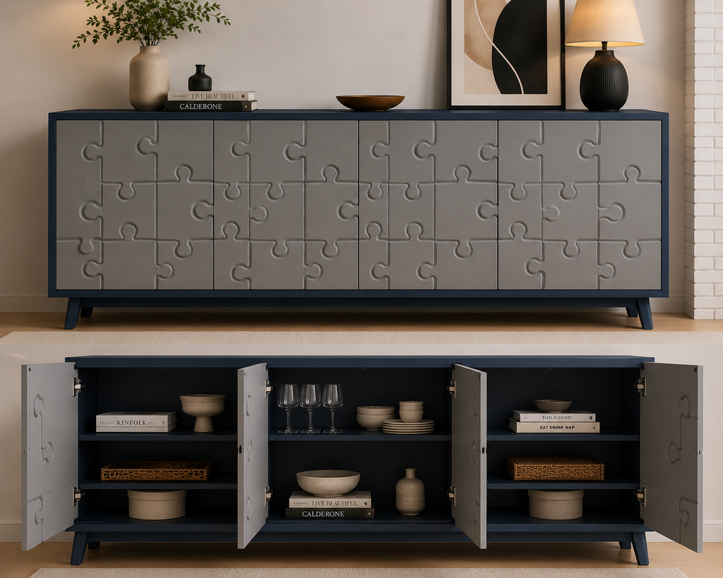 The  Bobo Interlock Credenza