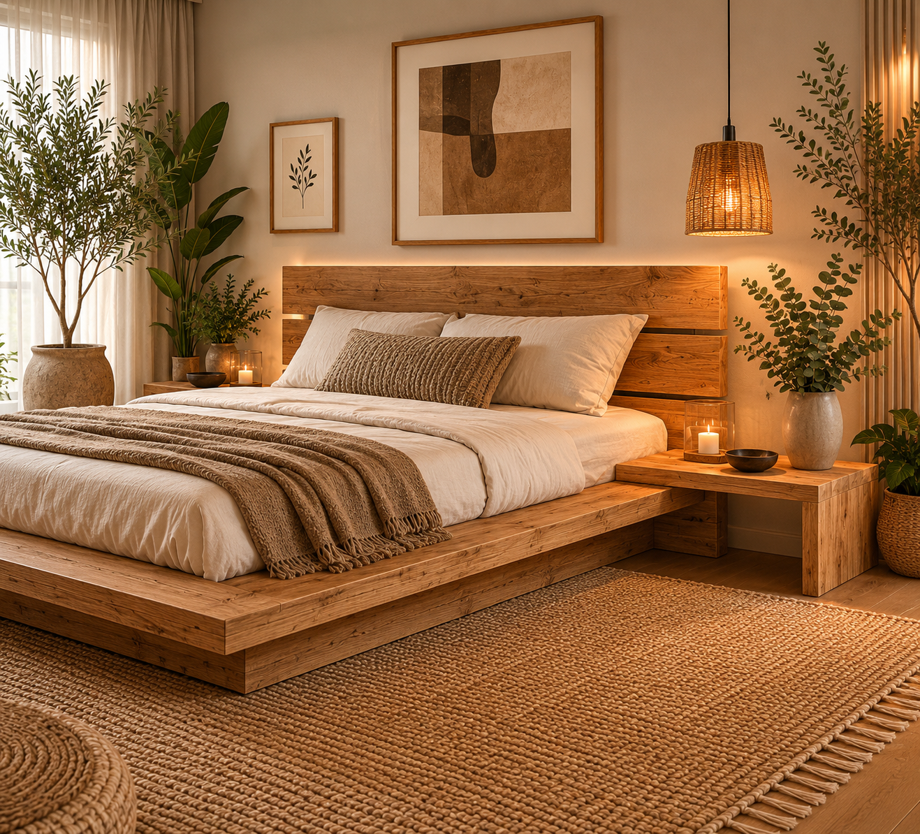 The Hearthline Platform Bed