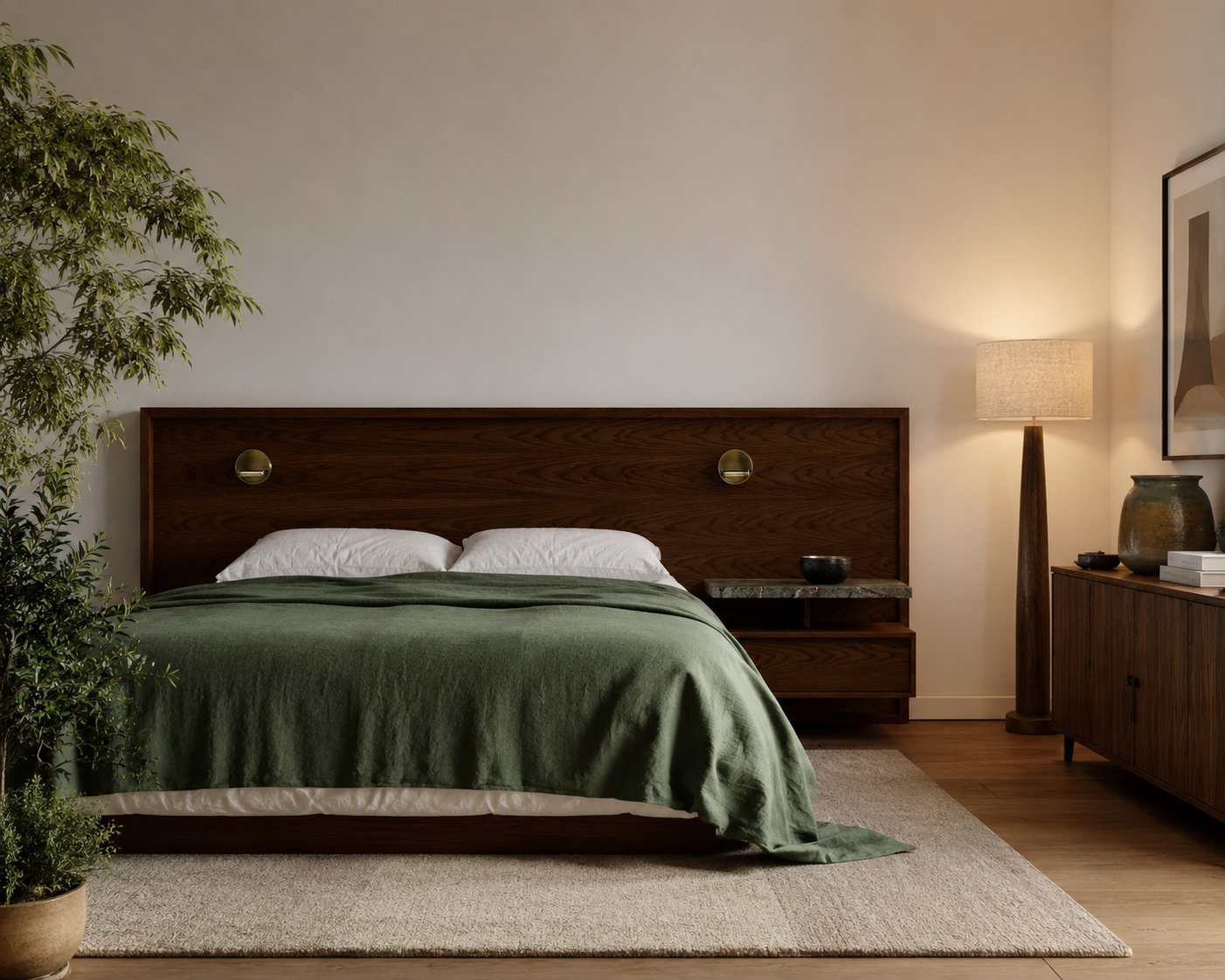 The Kijani Canopy Bed