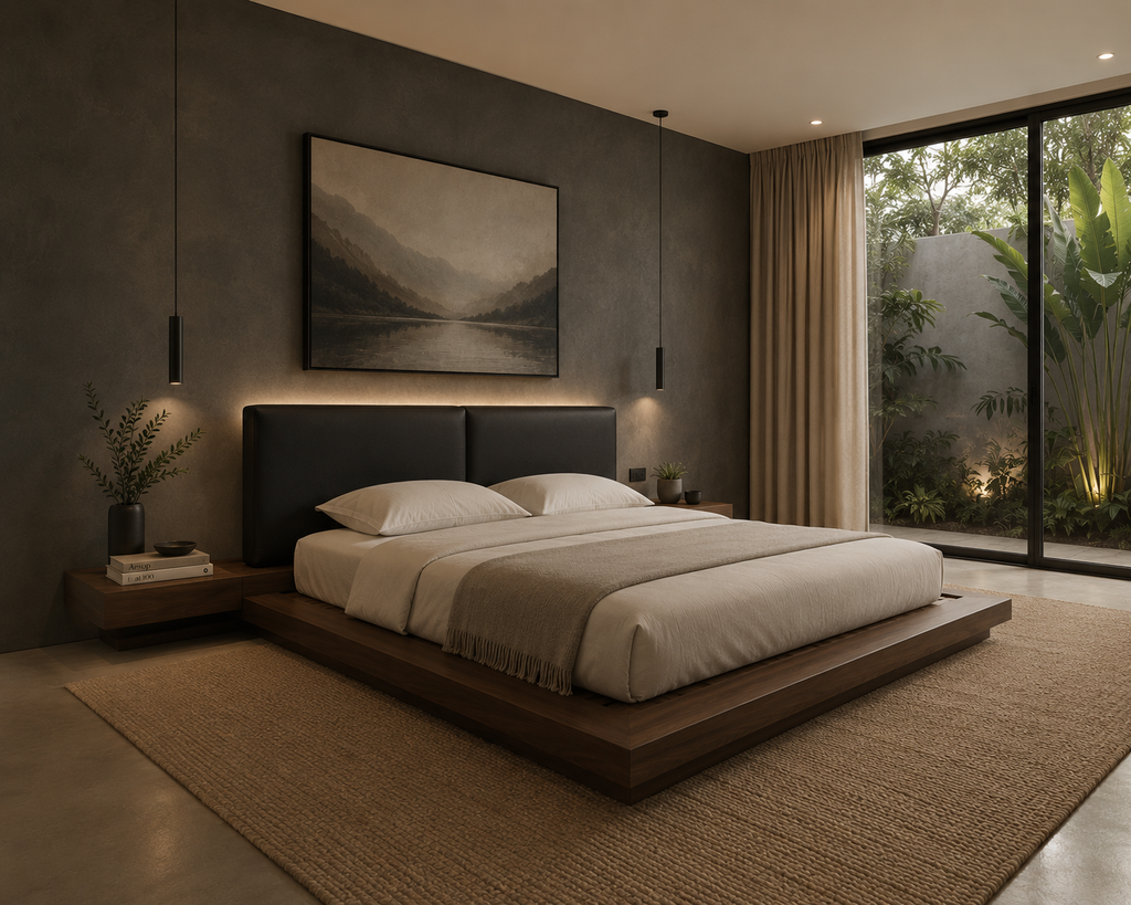NOIRA Platform Bed