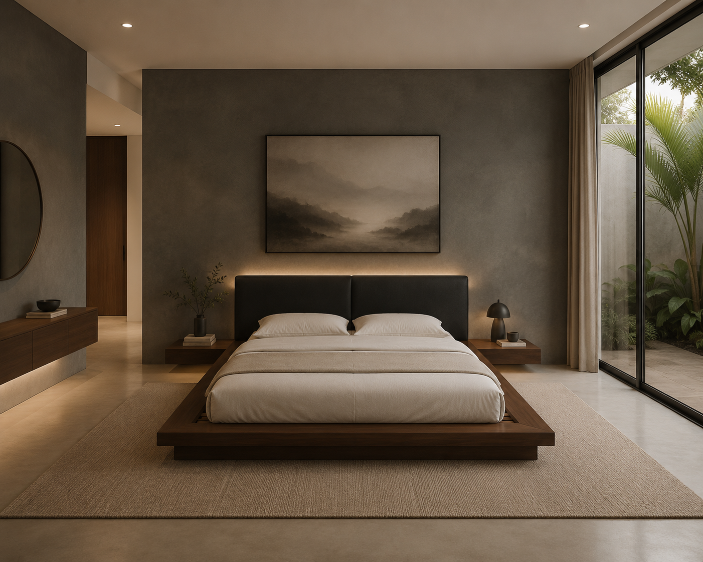 NOIRA Platform Bed