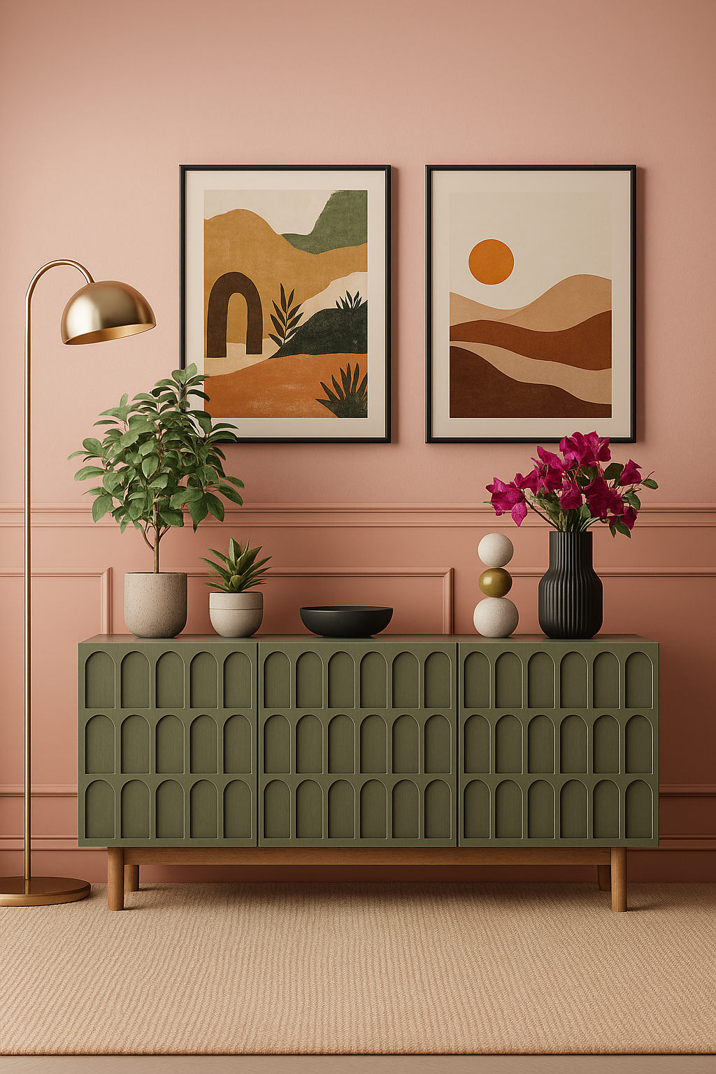The Arco Verde Sideboard