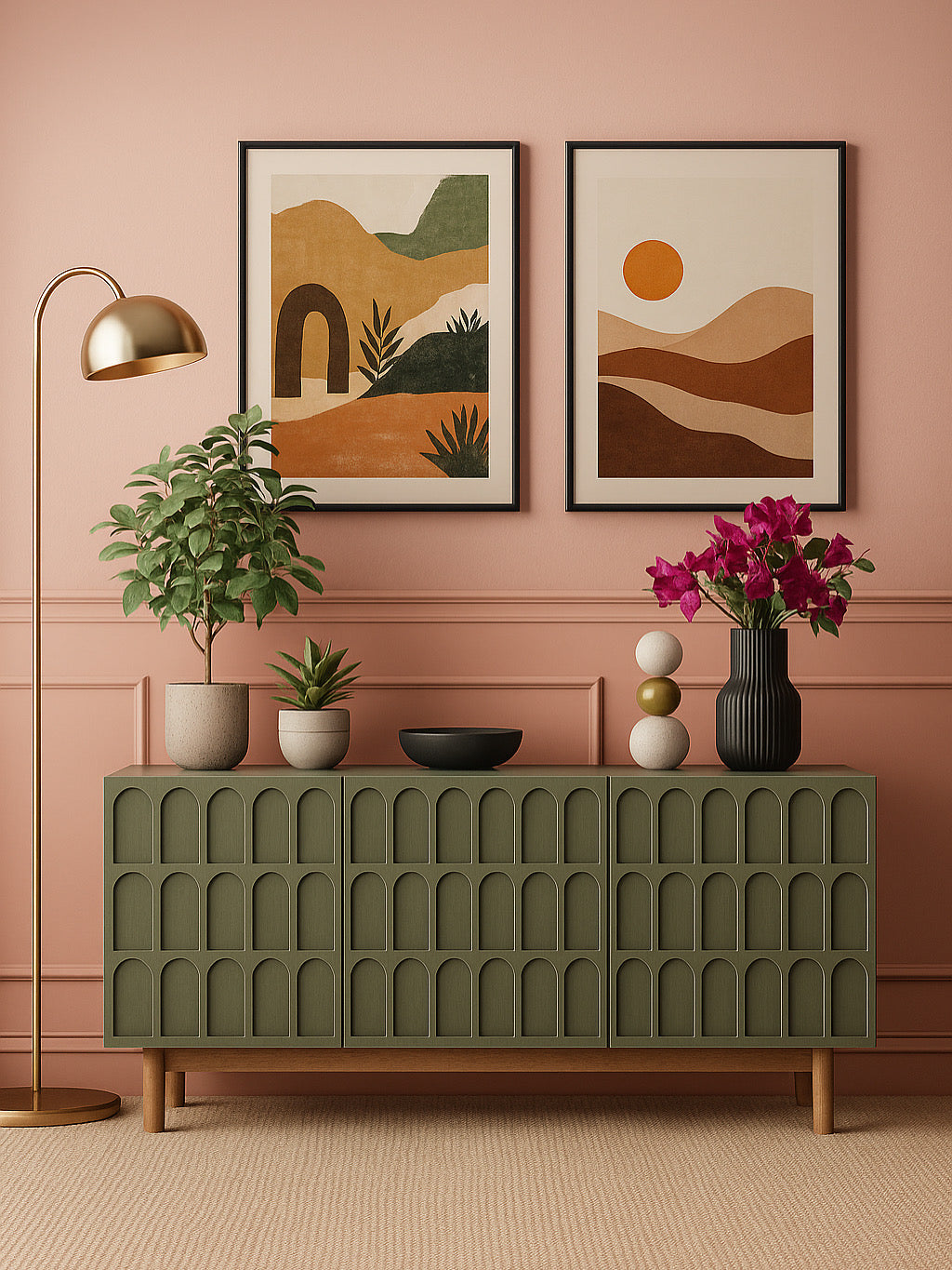 The Arco Verde Sideboard