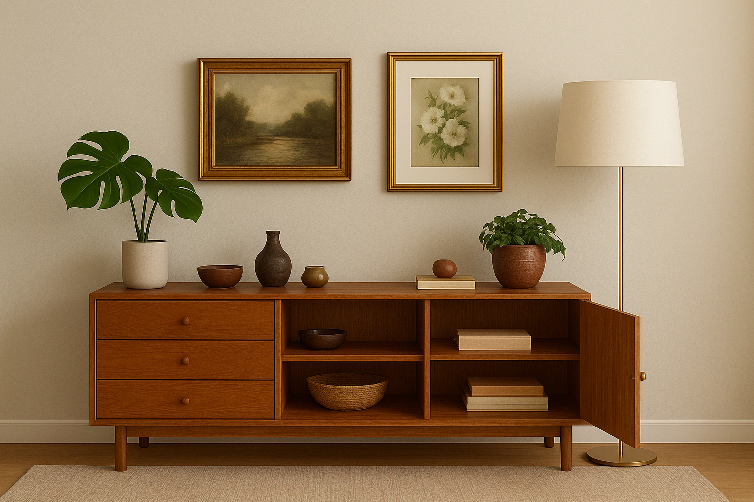 The Teak Haven Sideboard