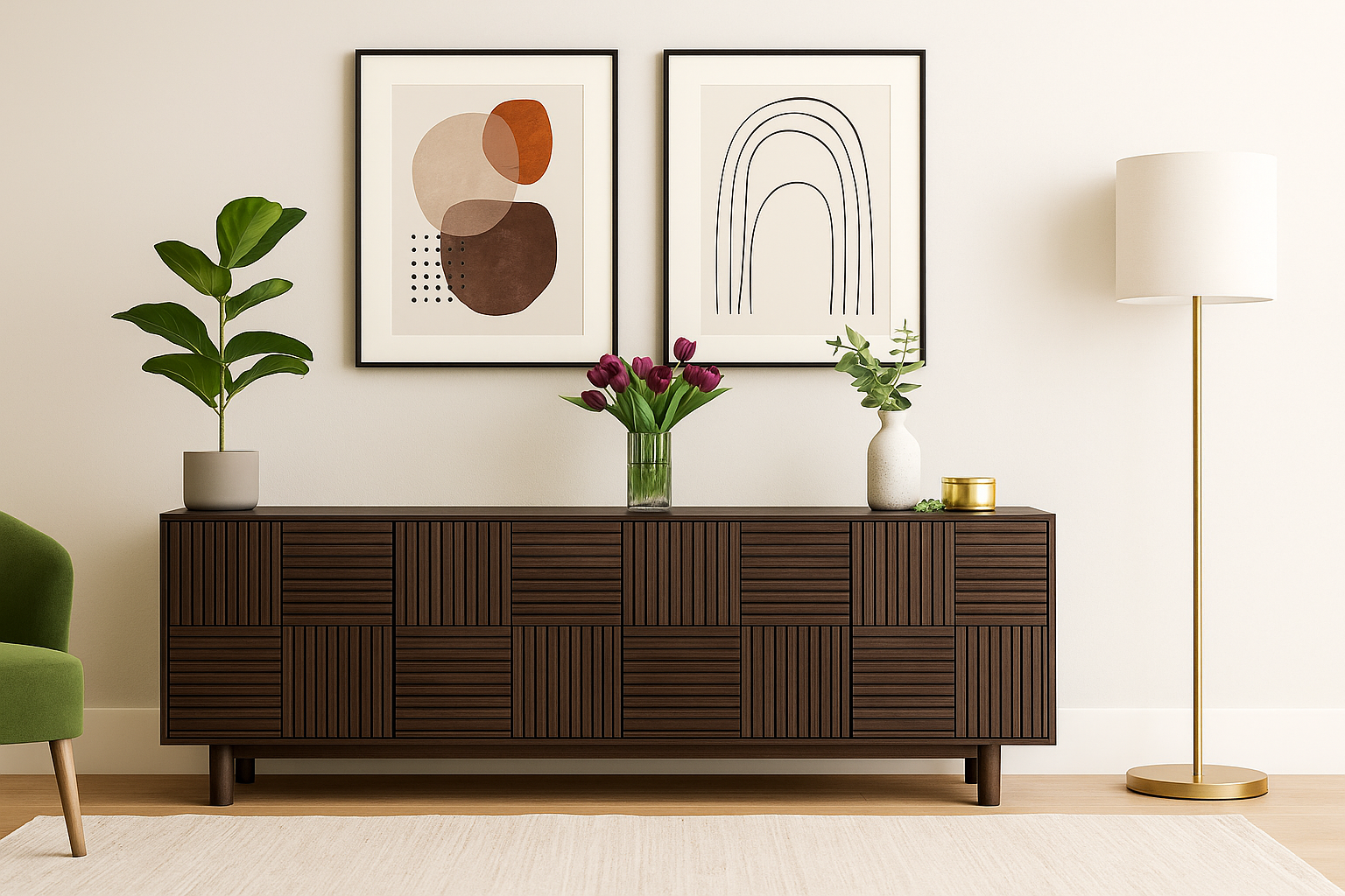The Gridline Sideboard