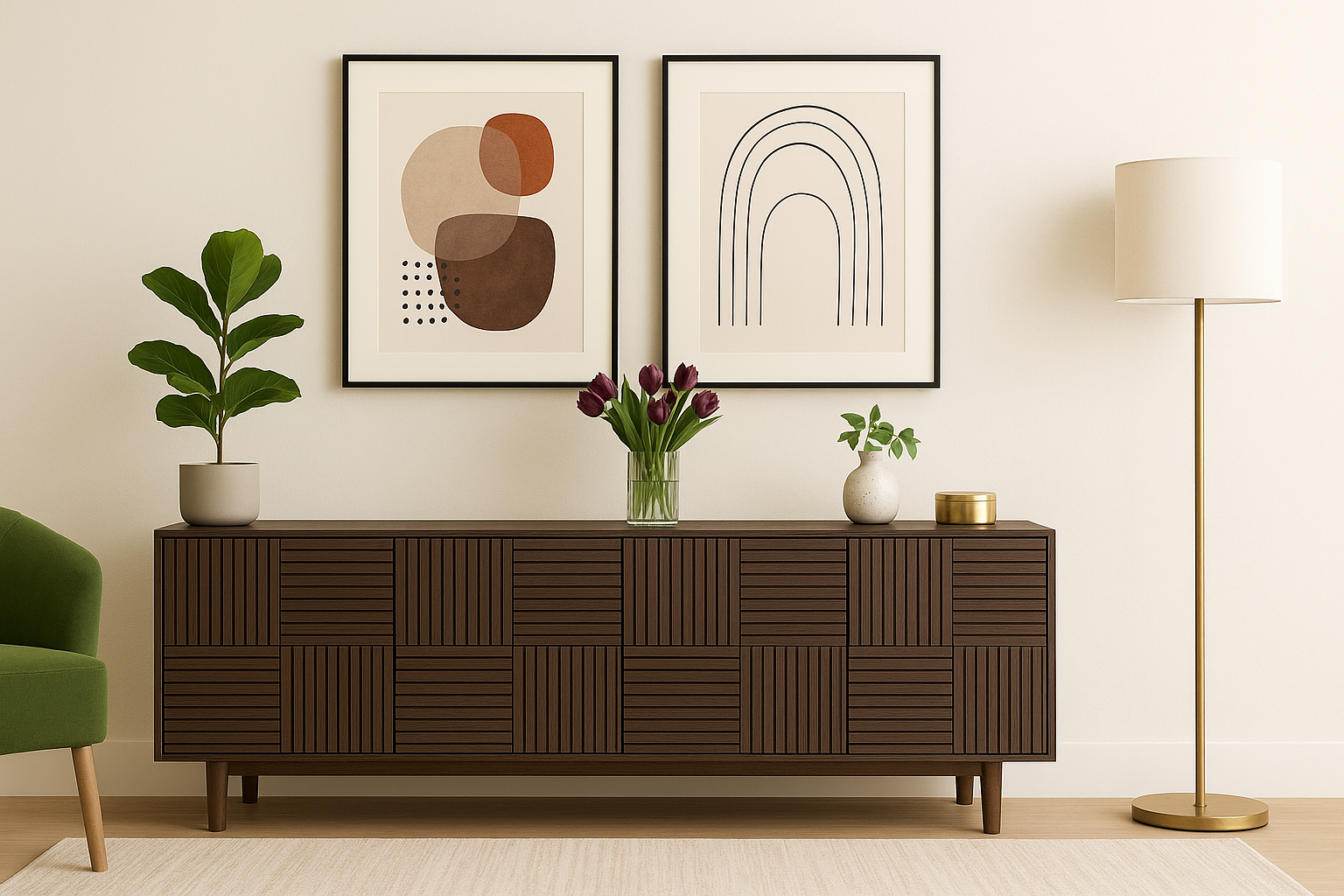 The Gridline Sideboard