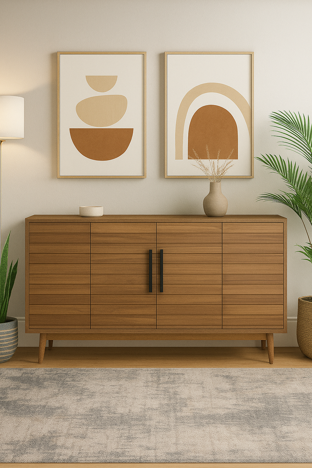 Horizon Lines Sideboard