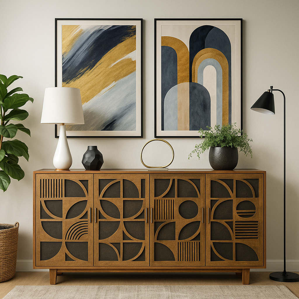 The Harmonic Geometry Sideboard