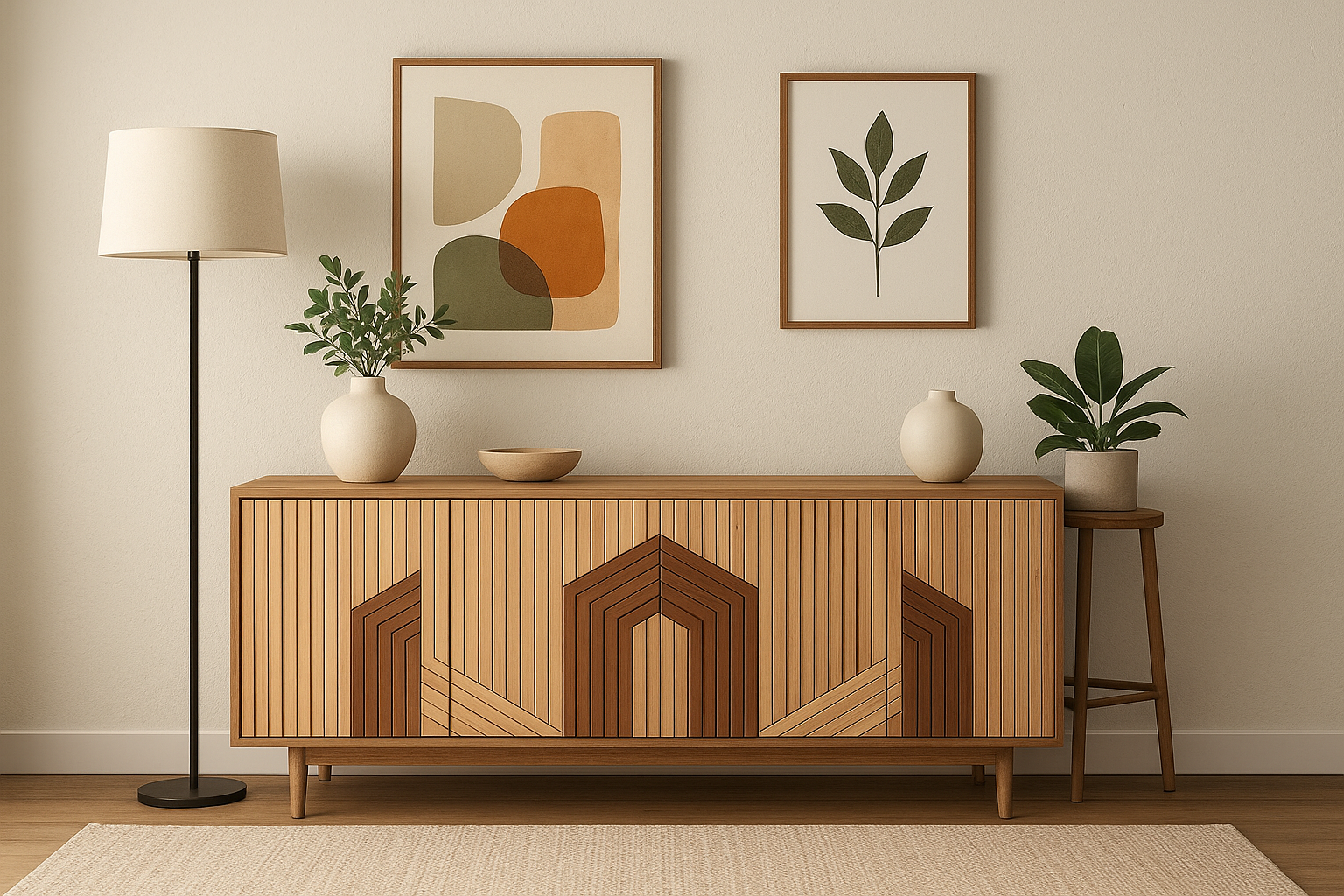 The Geometric Grove Sideboard
