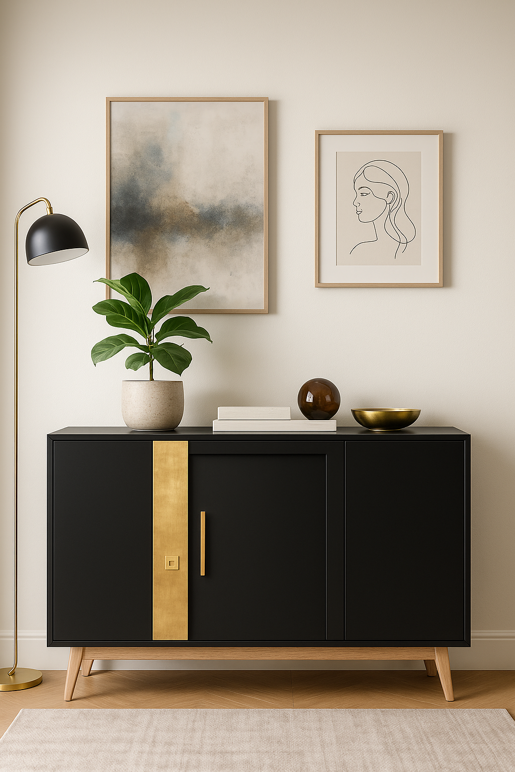 Aureum Noir Sideboard