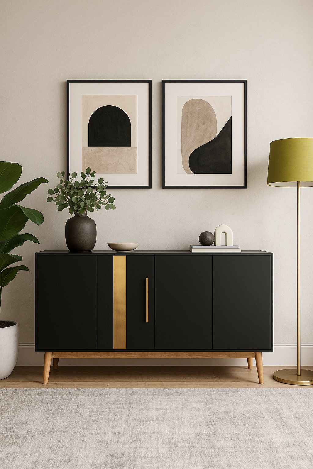 Aureum Noir Sideboard