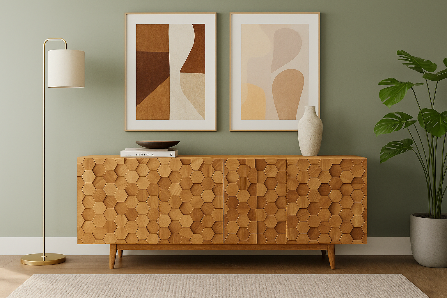 The Honeycomb Harmony Sideboard