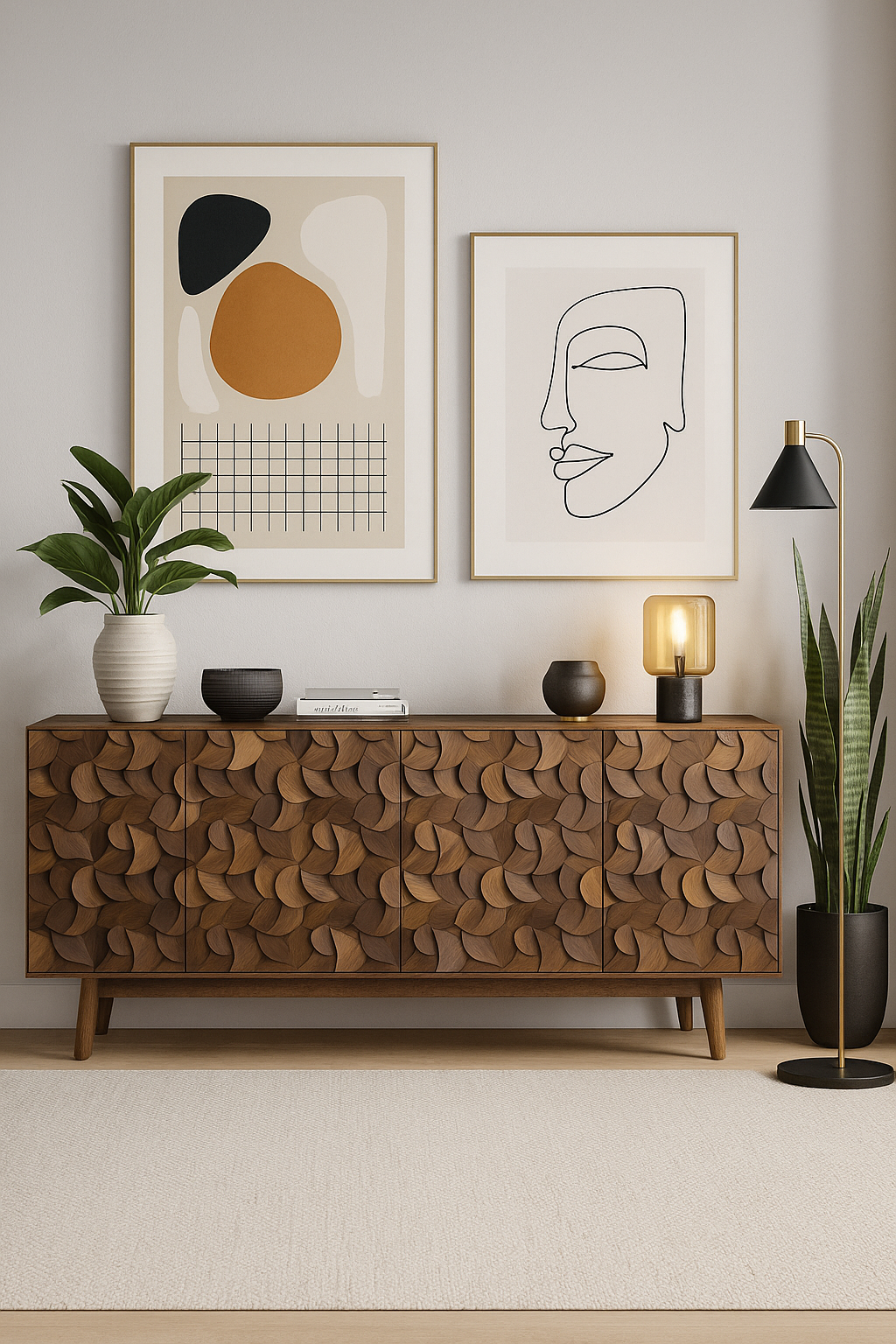 Luna Wave Sideboard