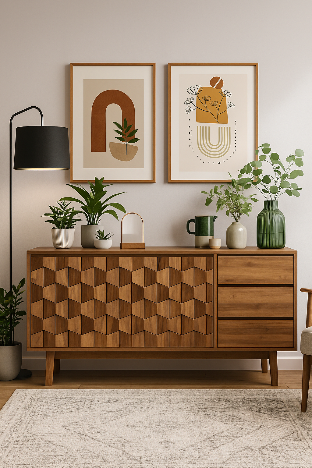 The Obsidian Crown Sideboard