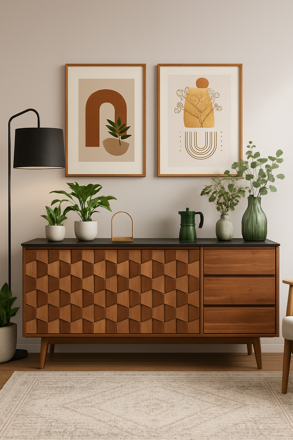 The Obsidian Crown Sideboard