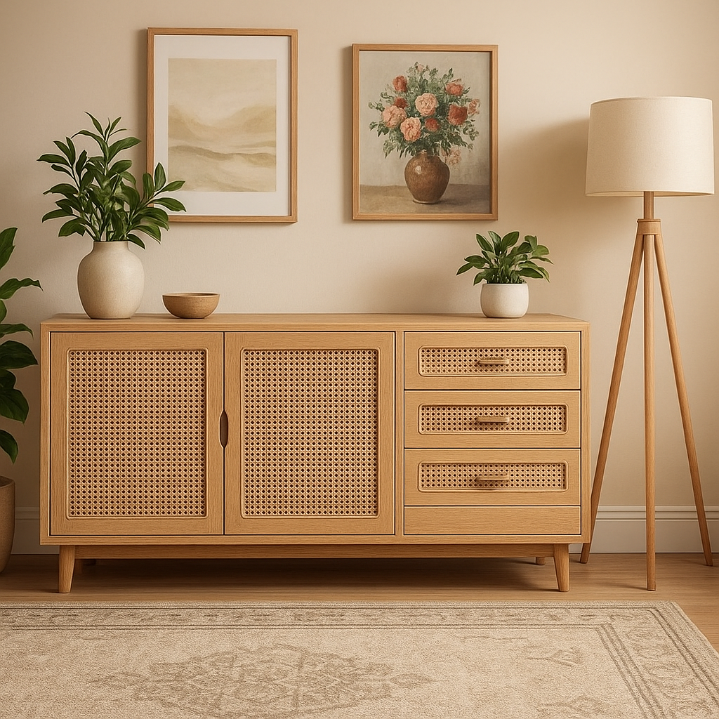 Lunara Woven Sideboard